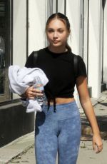 MADDIE ZIEGLER Leaves Dancing with the Stars Rehearsal in Los Angeles 10/10/2018