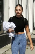 MADDIE ZIEGLER Leaves Dancing with the Stars Rehearsal in Los Angeles 10/11/2018