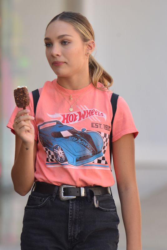 MADDIE ZIEGLER Out for Ice Cream in Beverly Hills 10/17/2018
