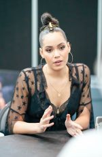 MADELEINE MANTOCK at Charmed Panel at New York Comic-con 10/03/2018