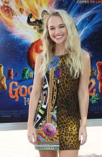 MADISON ISMEAN at Goosebumps 2: Haunted Halloween Special Screening in Culver City 10/07/2018