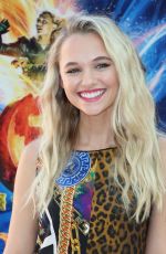 MADISON ISMEAN at Goosebumps 2: Haunted Halloween Special Screening in Culver City 10/07/2018