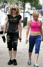 MADONNA Leaves a Gym in London 10/04/2018