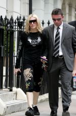 MADONNA Leaves a Gym in London 10/04/2018