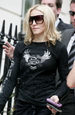 MADONNA Leaves a Gym in London 10/04/2018