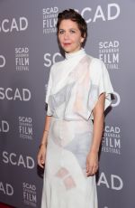 MAGGIE GYLLENHAAL at Roma Screening at Scad Savannah Film Festival Opening Night 10/27/2018