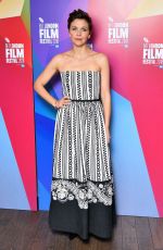 MAGGIE GYLLENHAAL at The Kindergarden Teacher Premiere at BFI London Film Festival 10/18/2018
