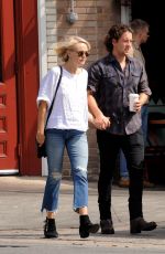 MALIN AKERMAN and Jack Donnelly Out in Los Feliz 09/28/2018