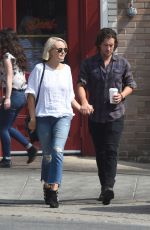 MALIN AKERMAN and Jack Donnelly Out in Los Feliz 09/28/2018