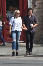 MALIN AKERMAN and Jack Donnelly Out in Los Feliz 09/28/2018