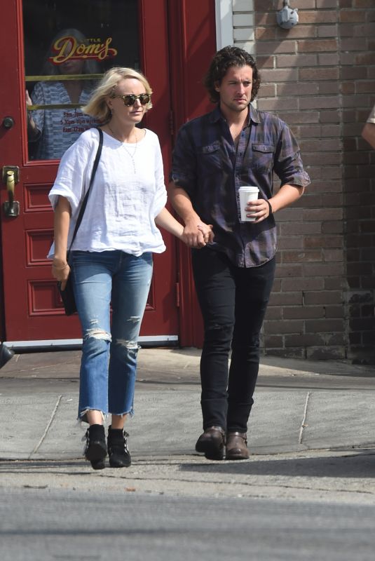 MALIN AKERMAN and Jack Donnelly Out in Los Feliz 09/28/2018