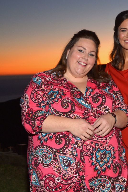 MANDY MOORE and CHRISSY METZ at Mandy Moore x Fossil Private Dinner in Malibu 10/20/2018