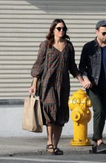 MANDY MOORE and Taylor Goldsmith Out in Highland Park 10/28/2018