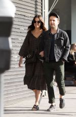 MANDY MOORE and Taylor Goldsmith Out in Highland Park 10/28/2018