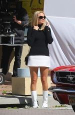 MARGOT ROBBIE at Once Upon a Time Set in Hollywood 10/15/2018