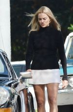 MARGOT ROBBIE at Once Upon a Time Set in Hollywood 10/15/2018