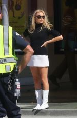 MARGOT ROBBIE at Once Upon a Time Set in Hollywood 10/15/2018