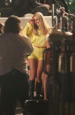 MARGOT ROBBIE on the Set of Once Upon a Time in Hollywood 10/11/2018