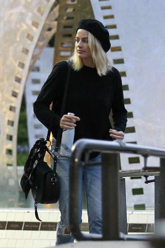 MARGOT ROBBIE Out and About in Culver City 10/13/2018
