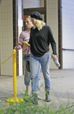 MARGOT ROBBIE Out at Culver City Veterans Auditorium 10/13/2018