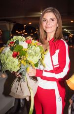 MARIA MENOUNOS at Airport in Athens 10/03/2018