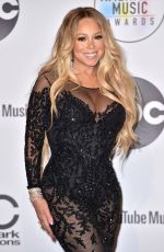 MARIAH CAREY at Press Room at 2018 American Music Awards in Los Angeles 10/09/2018