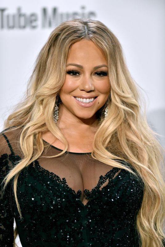 MARIAH CAREY at Press Room at 2018 American Music Awards in Los Angeles 10/09/2018
