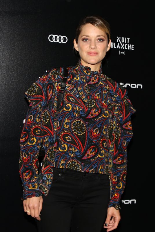 MARION COTILLARD Presents New Electric Car from Audi in Paris 10/05/2018