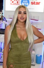 MARNIE SIMPSON at 3D Lipo Stand at Pro Beauty North Exhibition in Manchester 10/21/2018