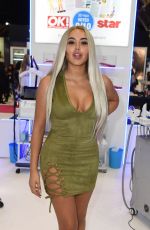 MARNIE SIMPSON at 3D Lipo Stand at Pro Beauty North Exhibition in Manchester 10/21/2018