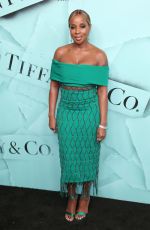 MARY J. BLIGE at Tiffany & Co. Celebrates 2018 Tiffany Blue Book Collection in New York 10/09/2018