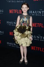 MCKENNA GRACE at The Haunting of Hill House Premiere in Los Angeles 10/08/2018