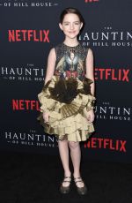 MCKENNA GRACE at The Haunting of Hill House Premiere in Los Angeles 10/08/2018