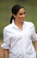 MEGHAN MARKLE and Prince Harry at a Farm in Dubbo 10/17/2018