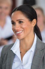 MEGHAN MARKLE and Prince Harry at Airport in Dubbo 10/17/2018