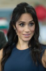 MEGHAN MARKLE and Prince Harry at MacArthur Girls High School in Sydney 10/19/2018