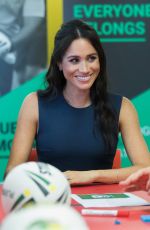 MEGHAN MARKLE and Prince Harry at MacArthur Girls High School in Sydney 10/19/2018
