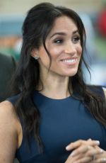 MEGHAN MARKLE and Prince Harry at MacArthur Girls High School in Sydney 10/19/2018
