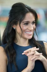MEGHAN MARKLE and Prince Harry at MacArthur Girls High School in Sydney 10/19/2018