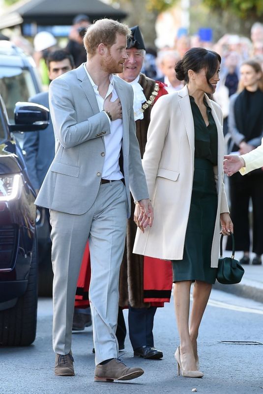 MEGHAN MARKLE and Prince Harry at Royal Pavilion in Brighton 10/03/2018