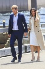 MEGHAN MARKLE Arrives at Sydney Opera House 10/16/2018
