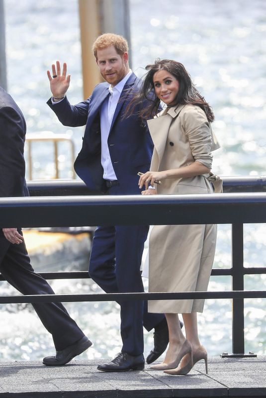 MEGHAN MARKLE Arrives at Sydney Opera House 10/16/2018