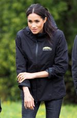 MEGHAN MARKLE at Dedication of a 20-hectare Site to Queen
