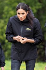 MEGHAN MARKLE at Dedication of a 20-hectare Site to Queen