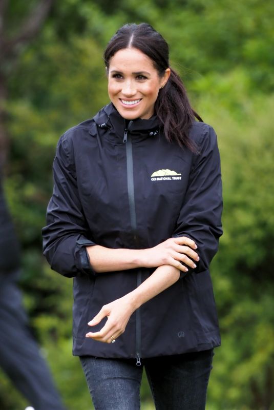MEGHAN MARKLE at Dedication of a 20-hectare Site to Queen
