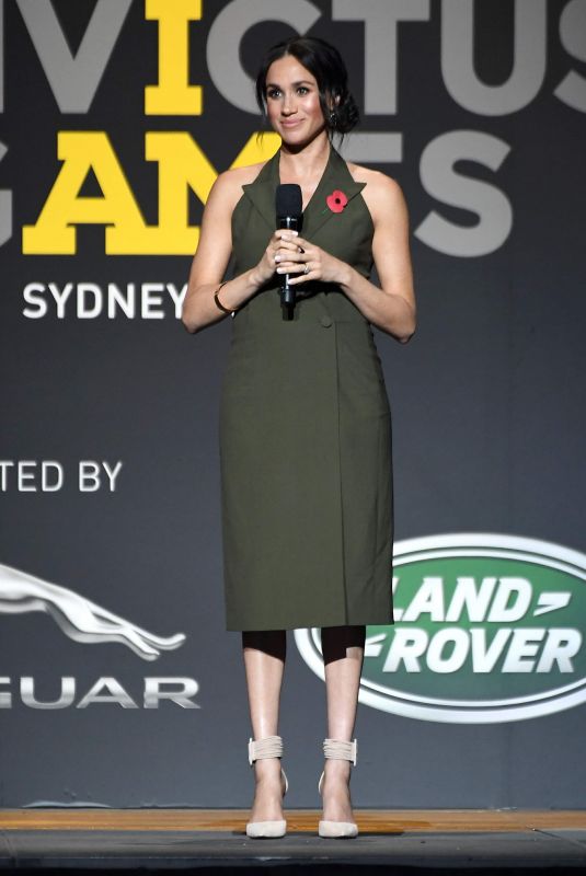 MEGHAN MARKLE at Invictus Games 2018 Closing Ceremony at Olympic Park in Sydney 10/27/2018