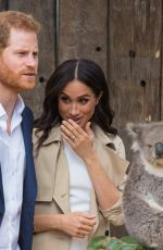 MEGHAN MARKLE at Taronga Zoo in Sydney 10/16/2018