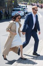 MEGHAN MARKLE at Taronga Zoo in Sydney 10/16/2018