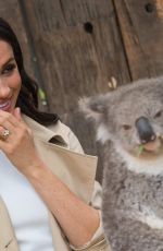 MEGHAN MARKLE at Taronga Zoo in Sydney 10/16/2018