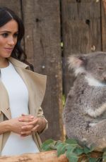 MEGHAN MARKLE at Taronga Zoo in Sydney 10/16/2018